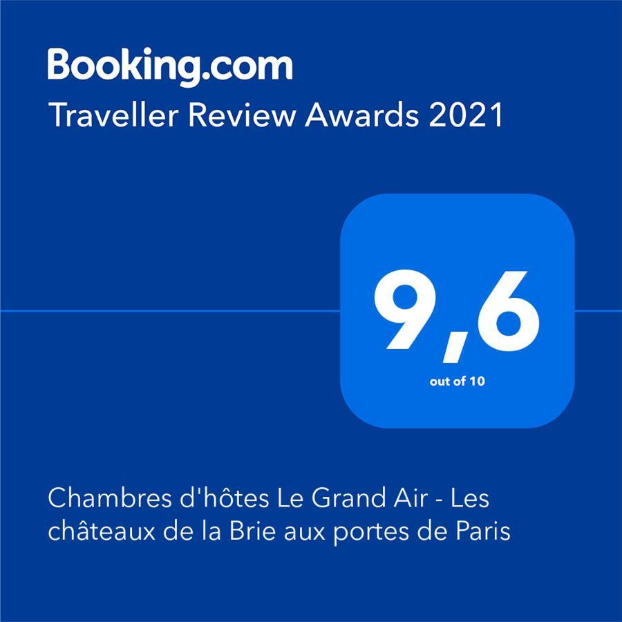 Chambres D'Hotes Le Grand Air - Les Chateaux De La Brie Aux Portes De Paris Ozouer-le-Voulgis 외부 사진